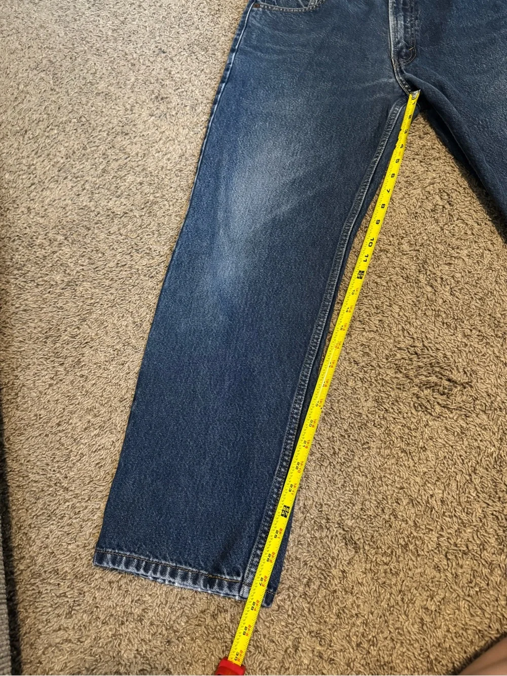 Levi’s 505 Men’s Regular Fit Jeans W36 L30 Made in Lesotho Y2K 2000s Denim